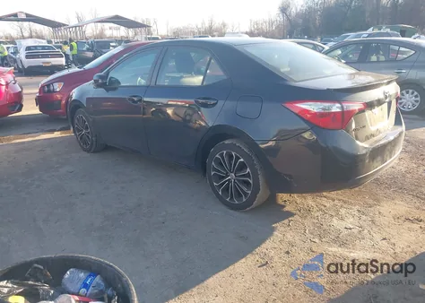 2014 Toyota Corolla S Plus from USA, damaged, VIN 2T1BURHE7EC214403